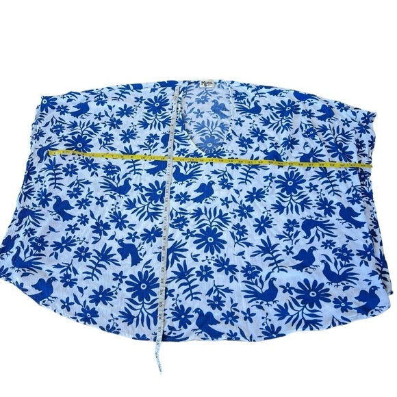 Show Me Your Mumu Peta Tunic Senorita Bluebird Caftan Style Small Beach Boho GUC - Picture 7 of 8